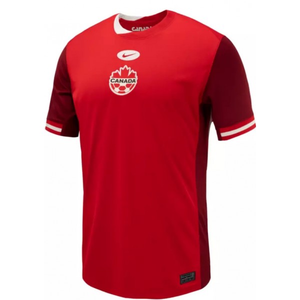 Canada home jersey soccer uniform men's first sportswear football kit top shirt 2024